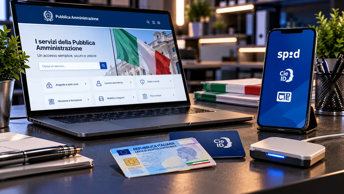 Assistenza per SPID, CieID e CIE (Servizi Digitali PA)
