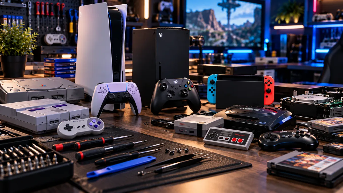 Assistenza Playstation, Xbox, Nintendo Switch e Retro Gaming