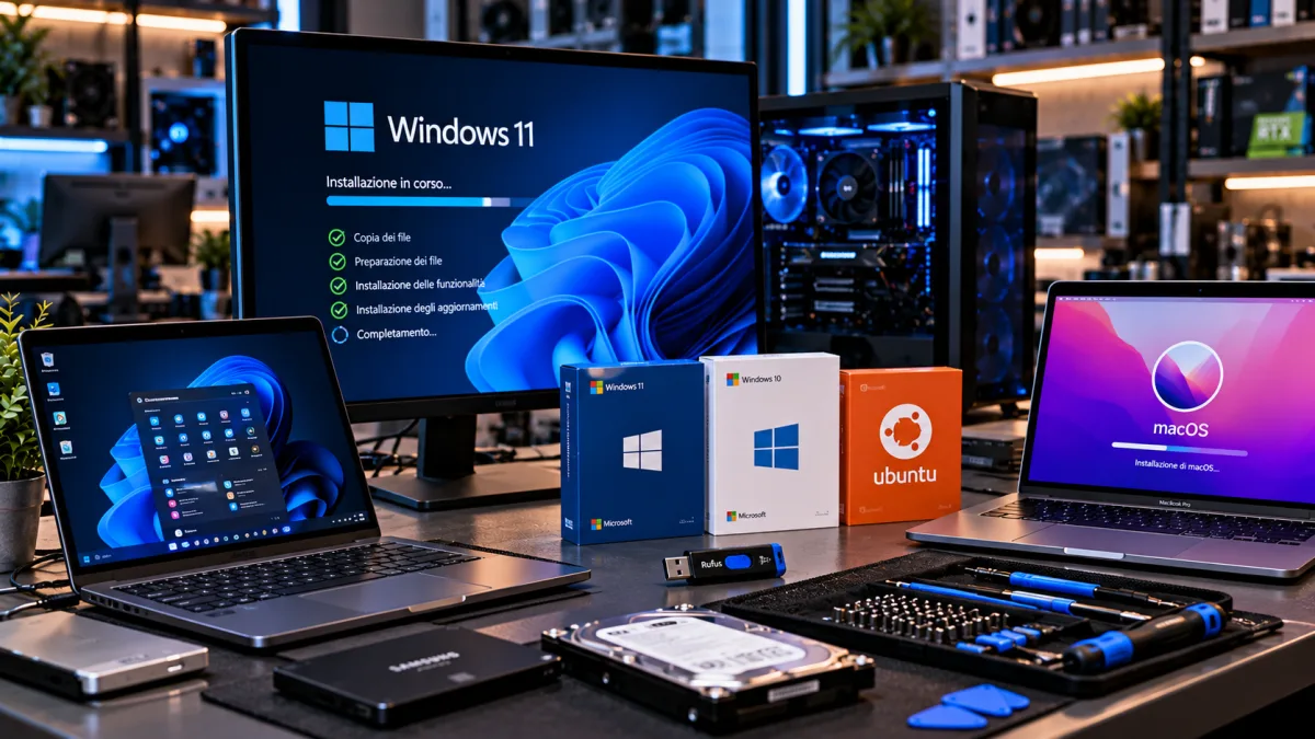 Formattazione e Reinstallazione Sistemi Operativi