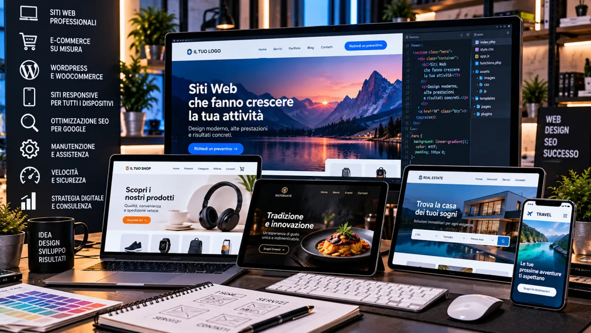 Realizzazione Siti Web Professionali