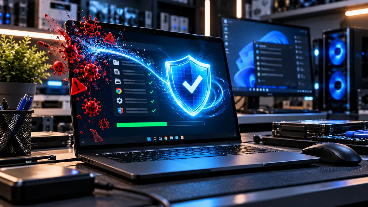 Rimozione Virus, Malware e Pulizia Sicurezza